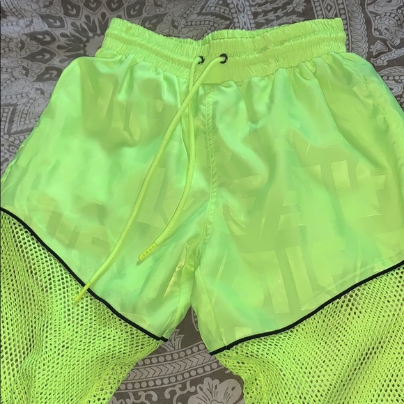 LF NEON JOGGERS WITH MESH  XS - Picture 3 of 6